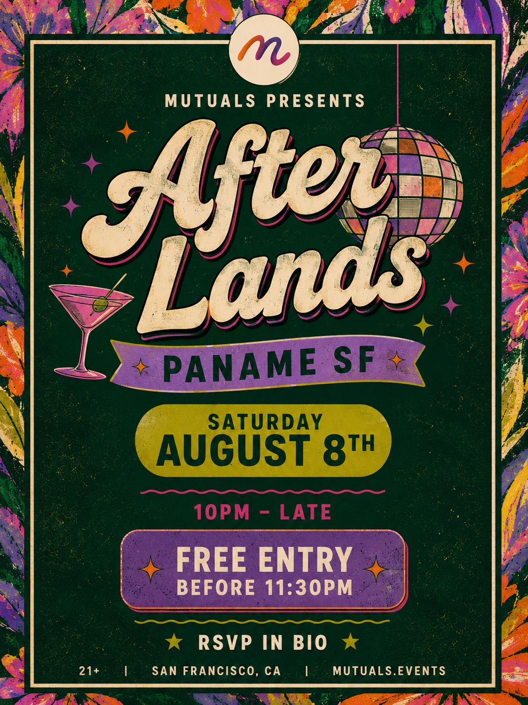 Afterlands: Mutuals OSL After Party