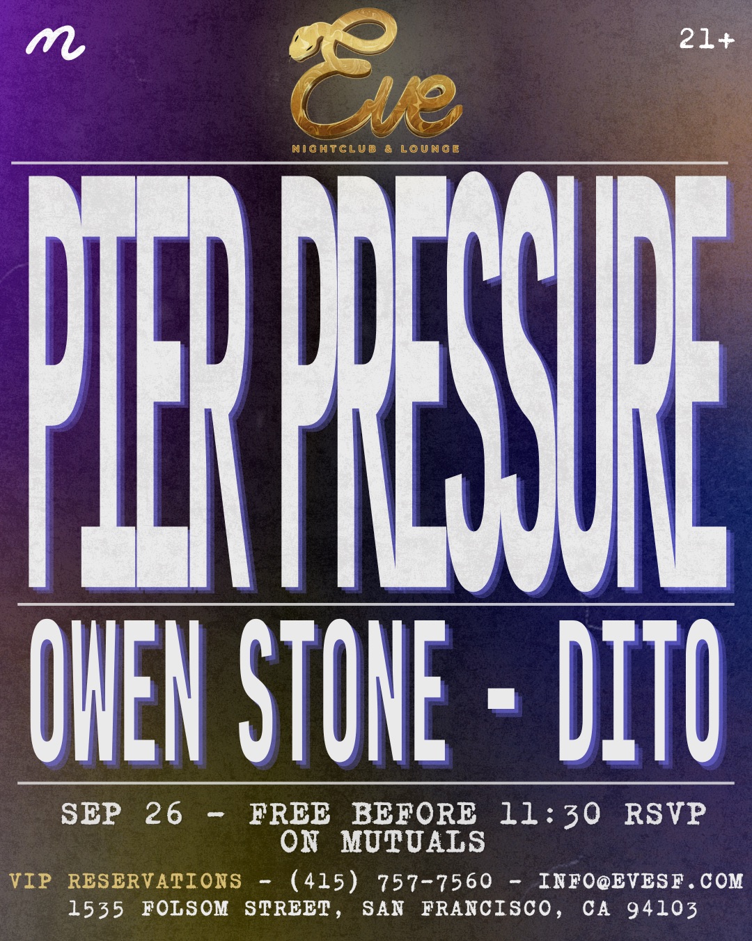 PIER PRESSURE: AFTERS